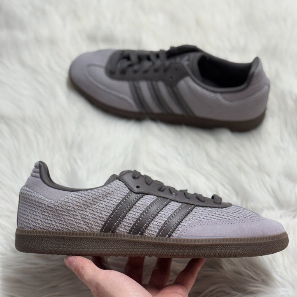 Adidas Samba OG Glory Grey Charcoal Mens JR0886 NEW Multi Sz
